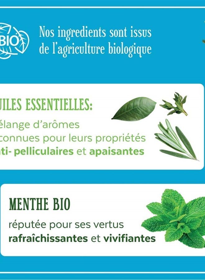 LE PETIT MARSEILLAIS SHAMPOO ANTI DANDRUFF MINT ESSENTIAL OIL