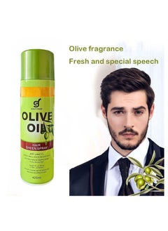 GOLD STAMP 2 Piece Olive Oil Hair Sheen Spray  - Image 3