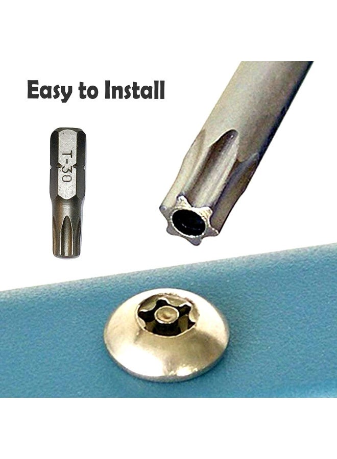 AOOTF Anti Theft License Plate Screws - Stainless Steel License Plate Frame Screws Tamper Resistant Fasteners - Image 4