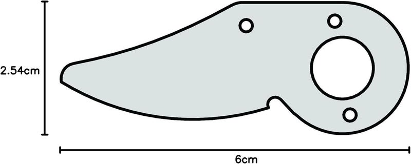 FELCO Hand Pruner Replacement Blade (6/3) for Hand Pruners F6 & F12 - Spare Cutting Blade for Garden Pruning Shears & Bypass Clippers (Single Pack) - Image 3