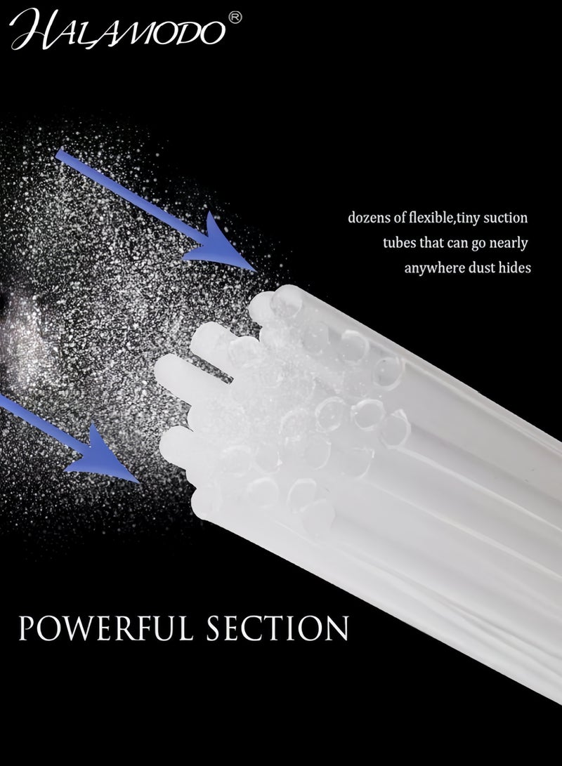 هالامودو إكسسوارات بديلة لمنظف شعر الحيوانات الأليفة، متوفرة بألوان الأبيض والأسود والأزرق - Image 3