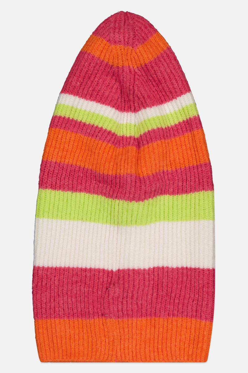Reserved Women Stripe Knitted Balaclava, Multicolor - Image 2