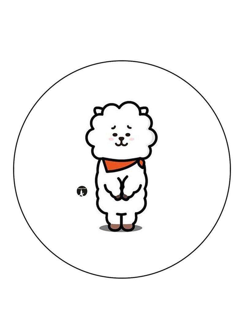 RKN Sheep Printed Mouse Pad  Multicolour