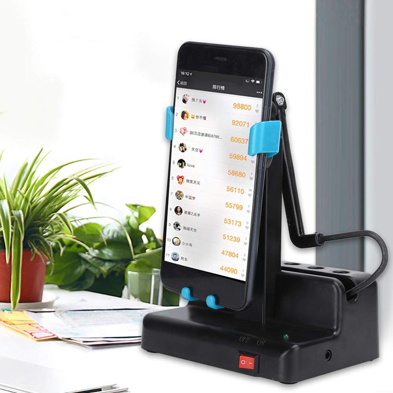 Mastyle ® Mobile Phone Shaker Cellphone Pedometer Automatically Left Right Swing Steps Counter 6.1 x 4.6IN | Blue - Image 5