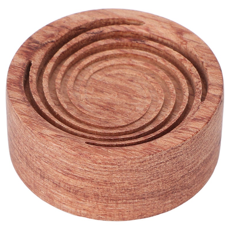 Essential Oil Diffuser Compact Wood - Light Fragrance Portable Diffuser for Home Office Car Travel Bedroom - Image 4
