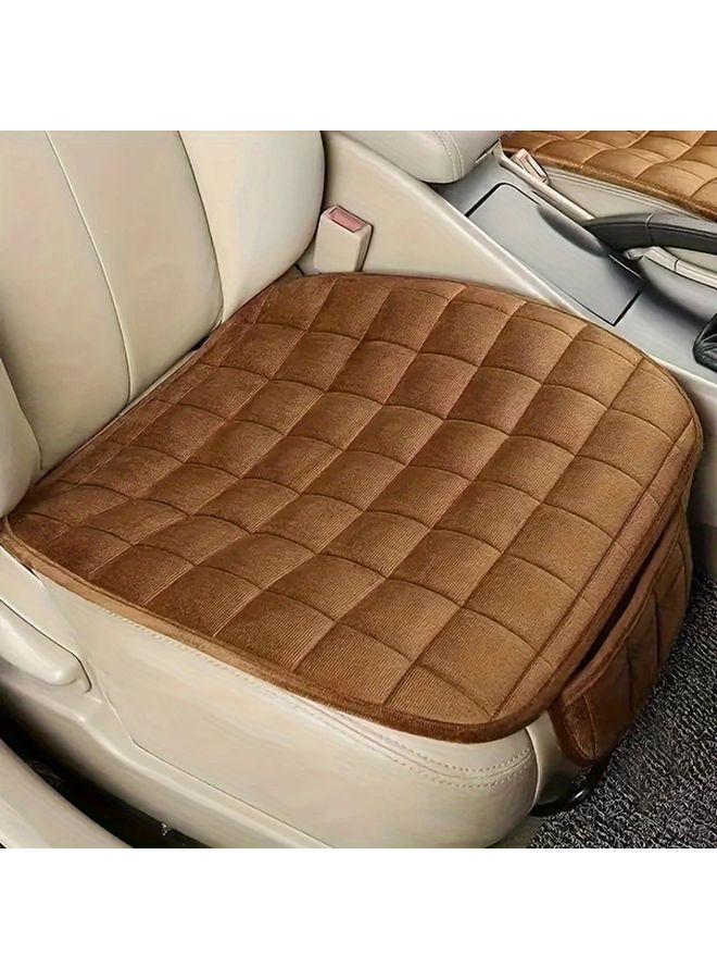 Black Memory Foam Car Seat Cushion with Anti Slip Base and Storage Bag - Image 5