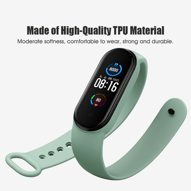 Xiaomi MI Band 5 Strap Wristband Bracelet Replacement Strap 1.1inch Pink - Image 3