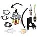 aisen AISEN Carburetor for ETQ TG2500 TG3000 TG3600 TG4000 Generator Insulator Gasket Fuel Filter Fuel Line Spark Plug Oil  - Image 2