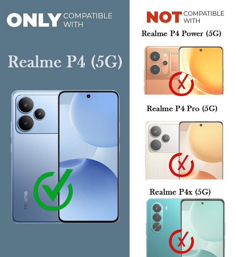 Jkobi Realme P4 (Clear Shockproof Case with Camera Protection | Soft and Flexible | Transparent) - Image 4