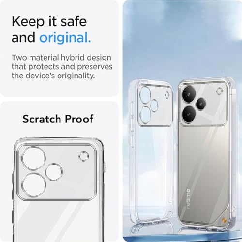Jkobi Realme P4 (Clear Shockproof Case with Camera Protection | Soft and Flexible | Transparent) - Image 2