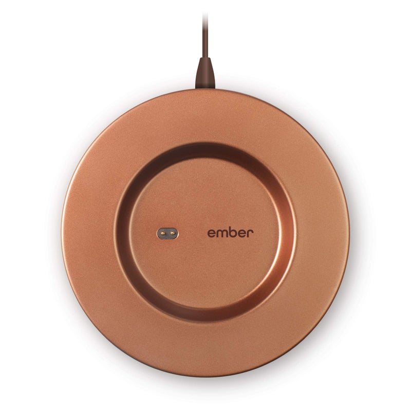 Ember Charging Coaster 2, Wireless Charging for Use with Ember Temperature Control Smart Mug, Copper - Image 1