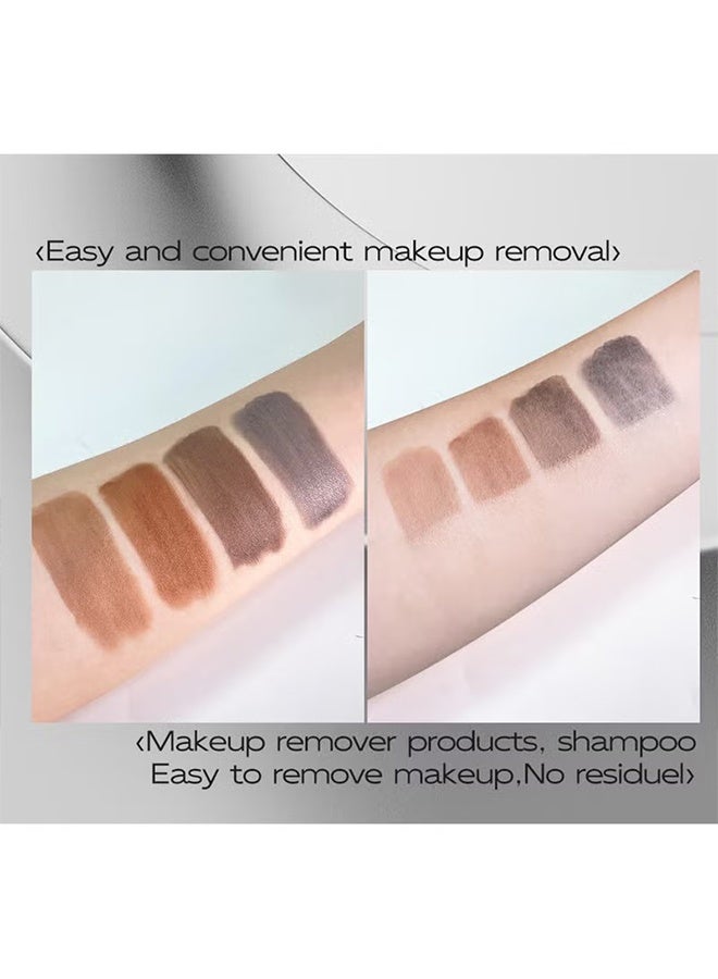 مايتشير عصا ملء الشعيرات 7.5 جرام، قلم شعر وملحق بفرشاة، مكياج شعر الشمع متعدد الاستخدامات مقاوم للماء ودائم للرجال (01# أسود) - Image 4