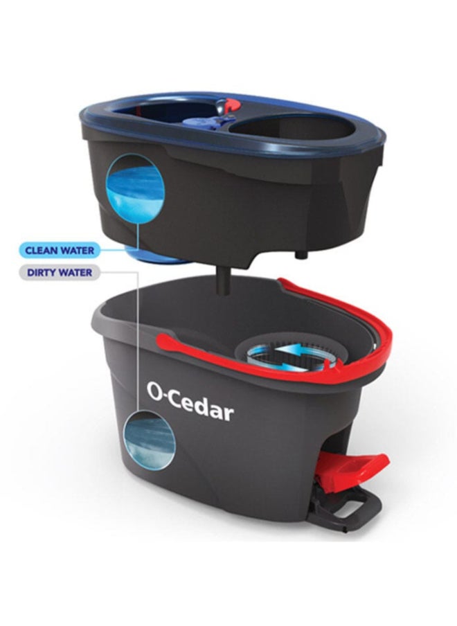 o cedar - EasyWring RinseClean Microfiber Spin Mop with Bucket Multicolor 32.25 x 49.65 x 30.6 cm 168534 - Image 1