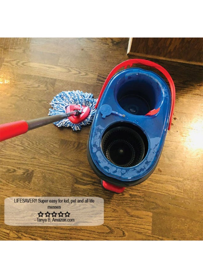 o cedar - EasyWring RinseClean Microfiber Spin Mop with Bucket Multicolor 32.25 x 49.65 x 30.6 cm 168534 - Image 1