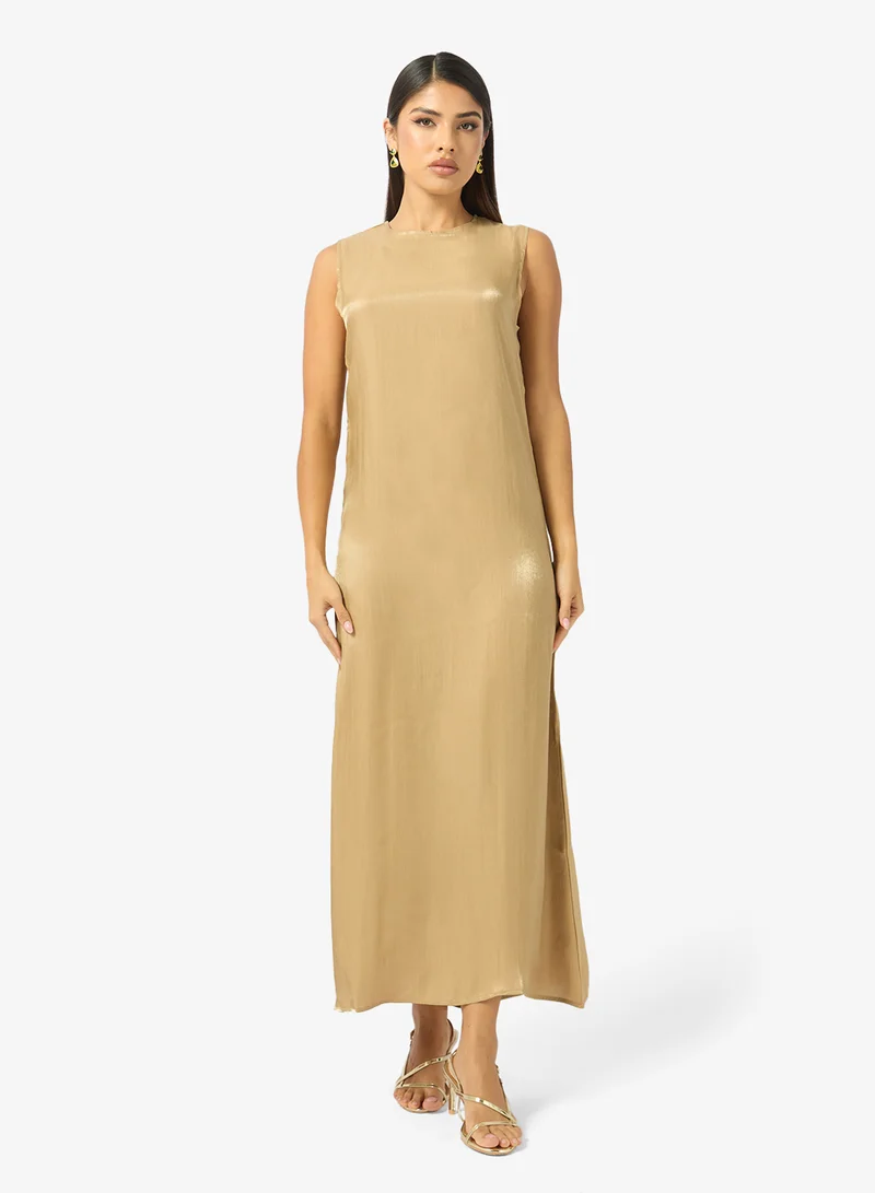 Khizana  Tonal Abaya With Inner Dress for Women | Best Price UAE