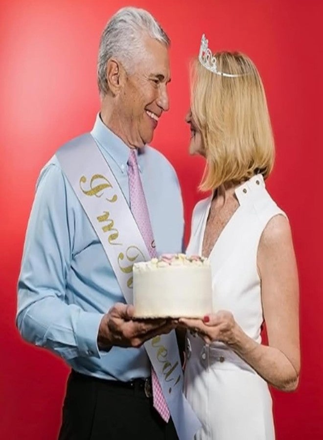 BLUPLE “I'm Retired!” Sash,Retirement Gifts for Women and Men, Happy Retirement Party Decorations, Events and Decorations by JPACO (Gold/White) - Image 5