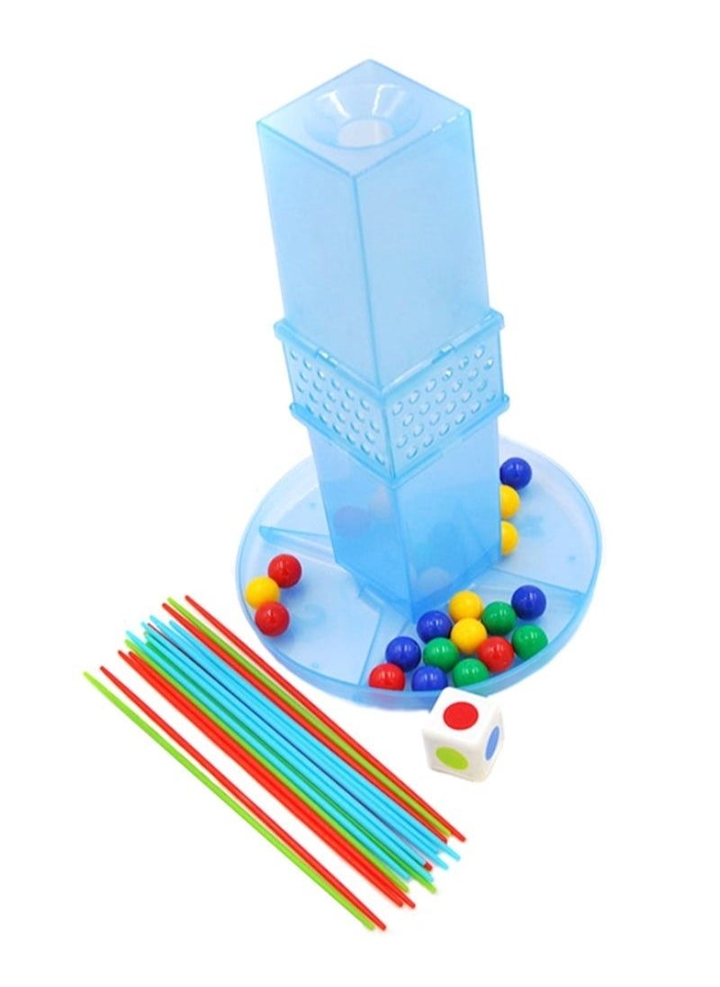 Kerplunk Game, Stick Games For Kids With Beads, Sticks And Game Unit, Fast Fun Pull Sticks Game For 2 To 4 Players Game For Focus Attention And Hand-eye Coordination