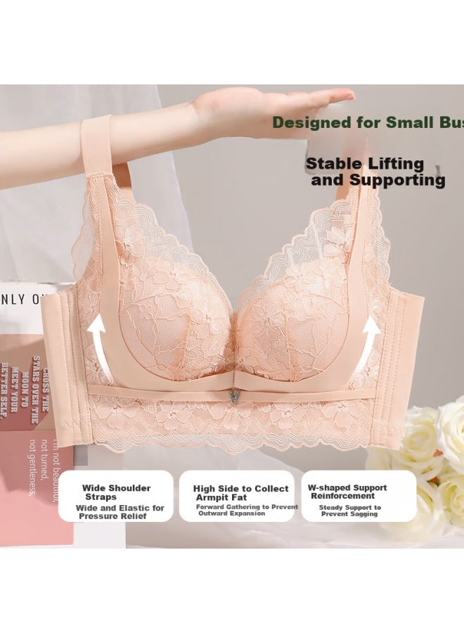 Gracewell Push-up Bra For Small Lift And Support, Prevent Sagging, Side Support, Lace, Wireless Brassiere - Image 5
