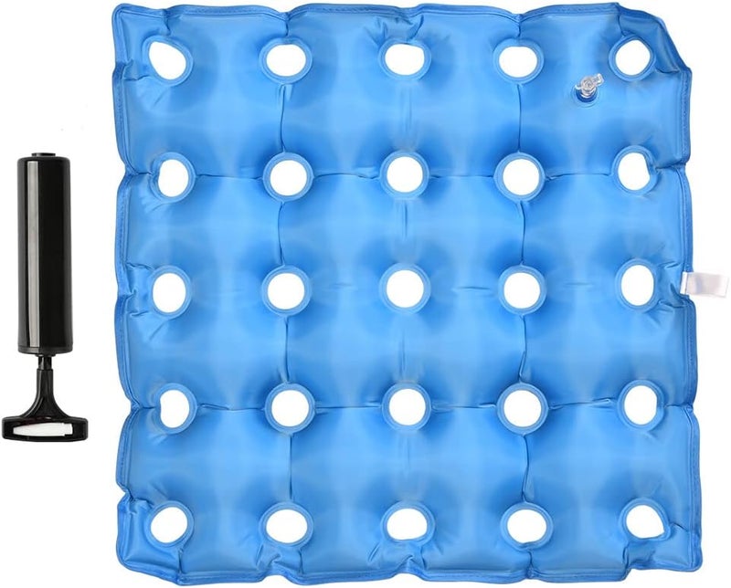 TURNSOLE Waffle Cushion for Pressure Sores Chair - Bed Sore Cushions for Butt for Elderly - Pressure Sore Cushions for Sitting in Recliner - Inflatable Seat Cushion for Pressure Relief - Image 1