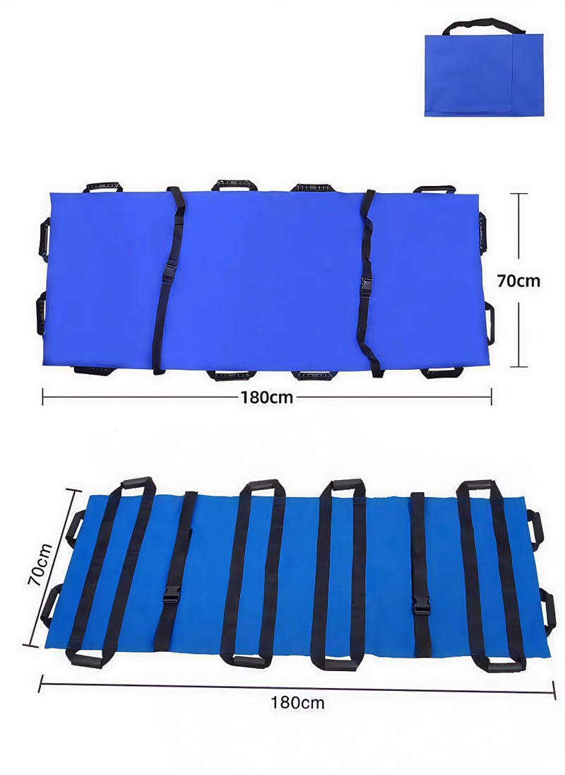 Reusable Multipurpose Transfer Sheet with Reinforced Handles Soft Washable Positioning Bed Pad for Turning Lifting Moving and Repositioning for Disable