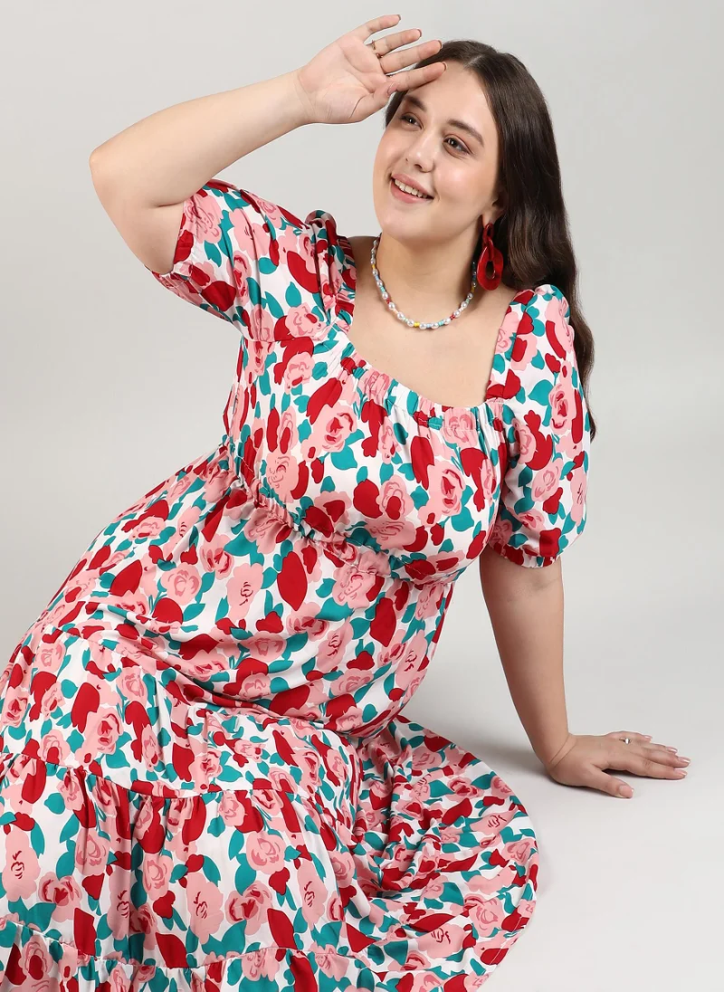 انستافاب بلس Rose Cluster Dress