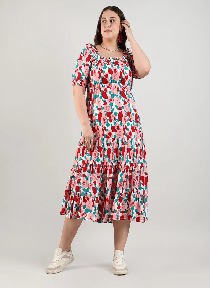 انستافاب بلس Rose Cluster Dress