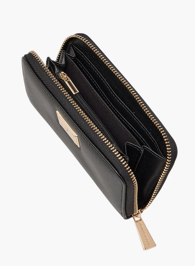 Flora Bella By Shoexpress Solid Zip Around Wallet - Image 5