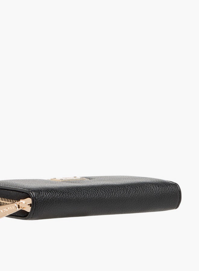 Flora Bella By Shoexpress Solid Zip Around Wallet - Image 4