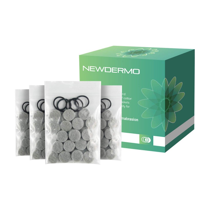 NEWDERMO NEWDERMO 120Pcs Microdermabrasion Filters for 2-in-1 & 3-in-1 Microdermabrasion Machine  - Image 1