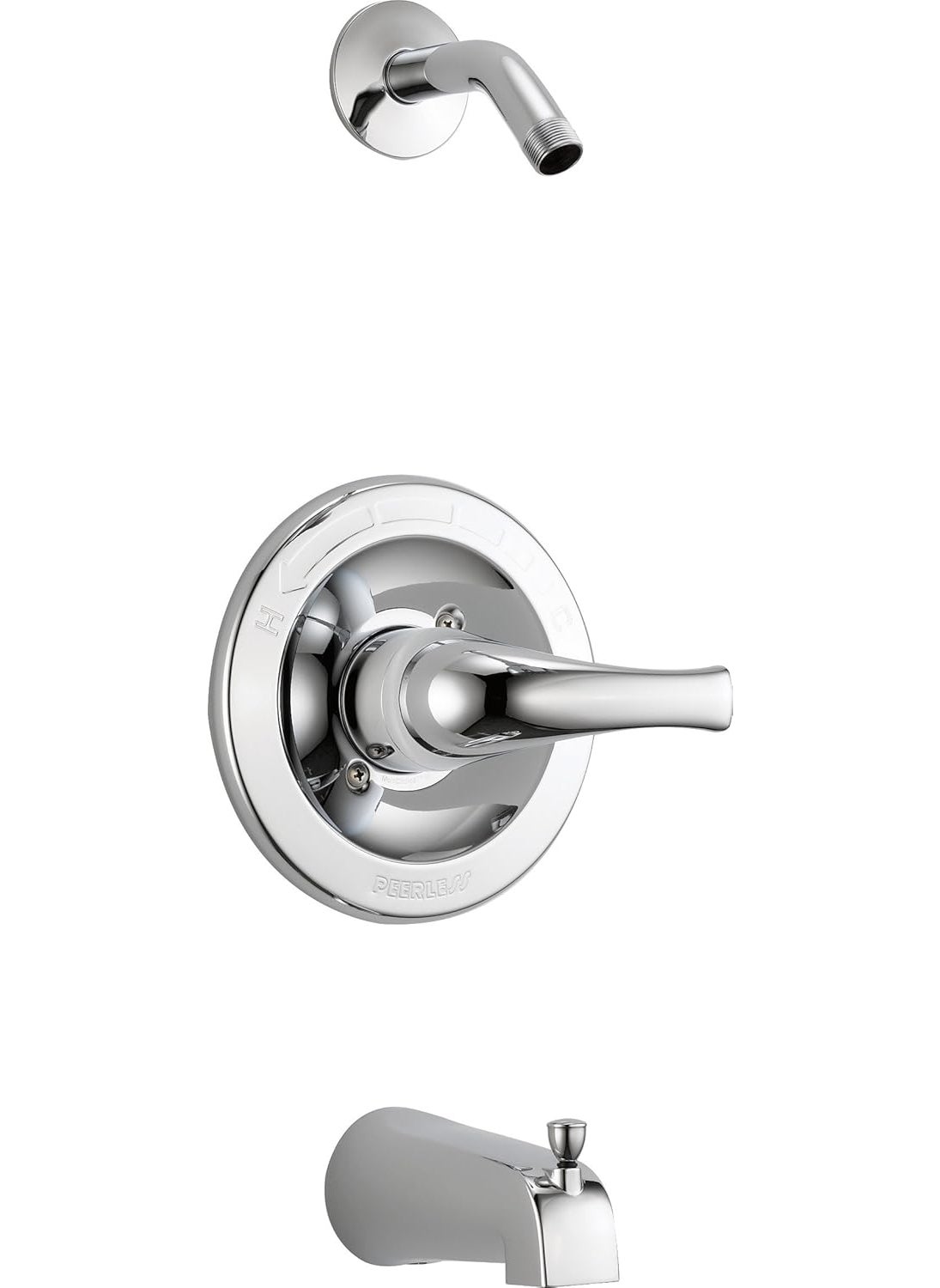 Peerless Peerless PTT188773LHD Chrome Choice Tub and Shower TrimLess Head 