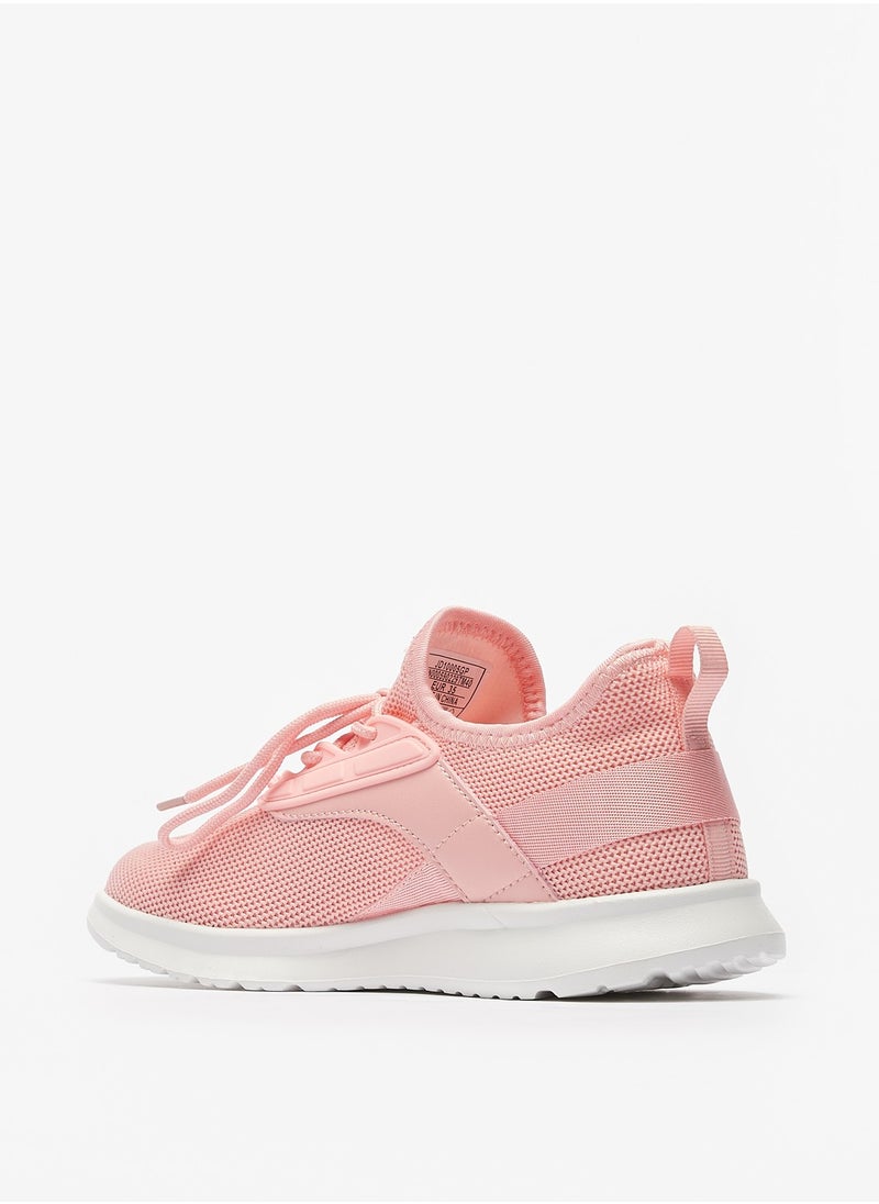 Oaklan by Shoexpress - Girls Textured Sports Shoes with Lace Up Closure - Image 1