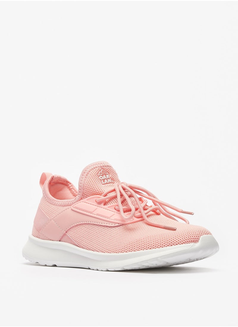 Oaklan by Shoexpress - Girls Textured Sports Shoes with Lace Up Closure - Image 1