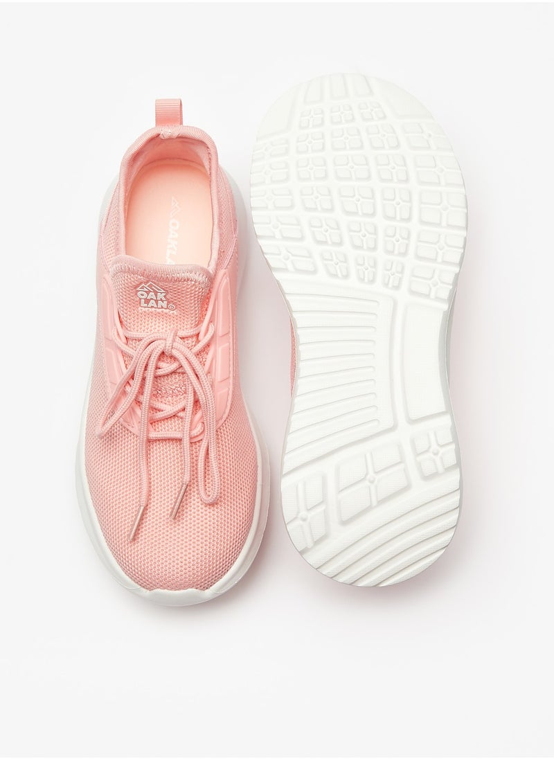 Oaklan by Shoexpress - Girls Textured Sports Shoes with Lace Up Closure - Image 1