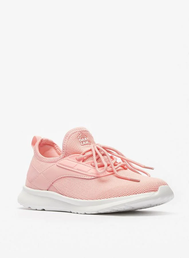 Oaklan by Shoexpress Oaklan Textured Walking Shoes With Lace-Up Closure
