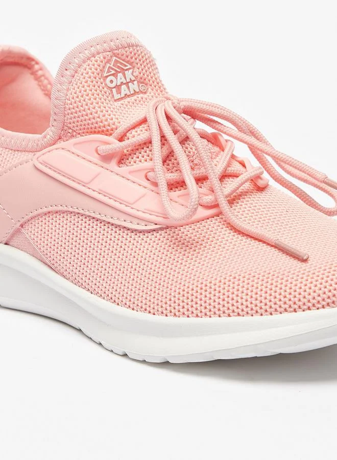 Oaklan by Shoexpress Oaklan Textured Walking Shoes With Lace-Up Closure
