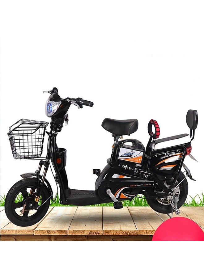 Megawheels دراجة كهربائية MEGAWHEELS للدراجات النارية 35 سرعة 48V-48AH بطارية 48V-12AH شحن (أسود) للبالغين - Image 2