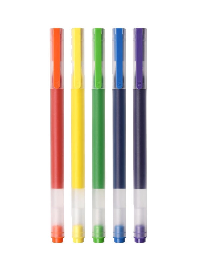 Xiaomi High-capacity Gel Pen 5-Pack BHR8860GL - Multicolor - Image 1