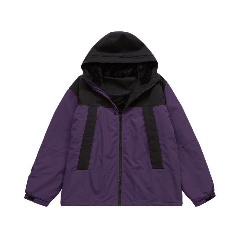 Jie Zhan Cross-border | Mens Autumn and Winter Wear Collection (3) [Retro Revival, Time Limit Special Offer]] 5257w23 dark purple 