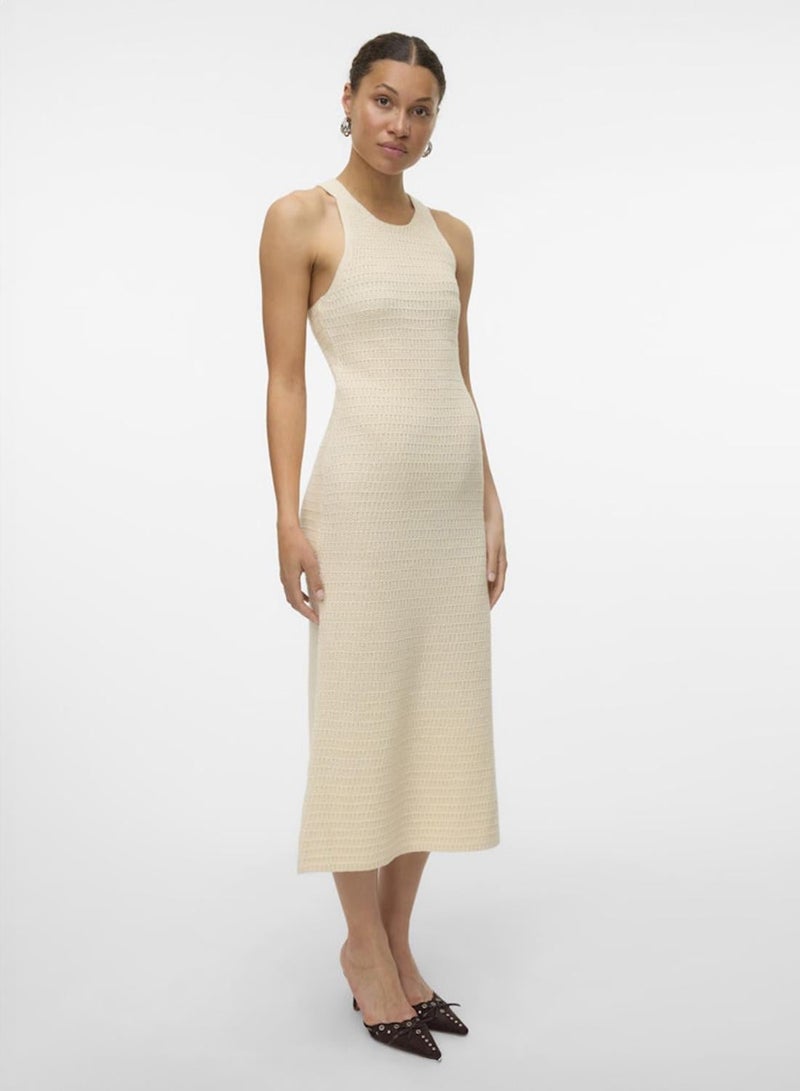 VERO MODA فستان فمالافي SL 7/8 غا سي - Image 3