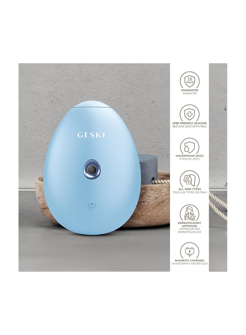 جيسكي جهاز ترطيب الوجه الذكي  |  في  | بخاخ الماء | جهاز بخار للوجه | بخاخ ماء | مرطب للوجه | جهاز تنظيف الوجه | رذاذ | مستحضرات تجميل | توهج طبيعي - أكوامارين - Image 5
