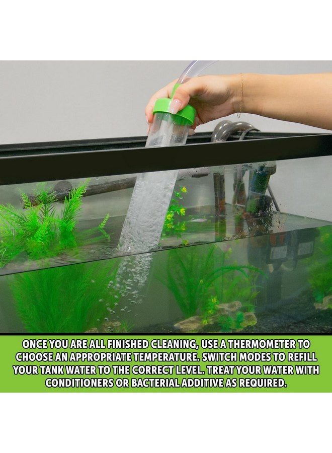 Python No Spill Clean and Fill Aquarium Maintenance System, Gravel Cleaner and Water Changer, 25 Foot - Image 4