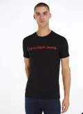 Calvin Klein Jeans Ck Black / Salsa