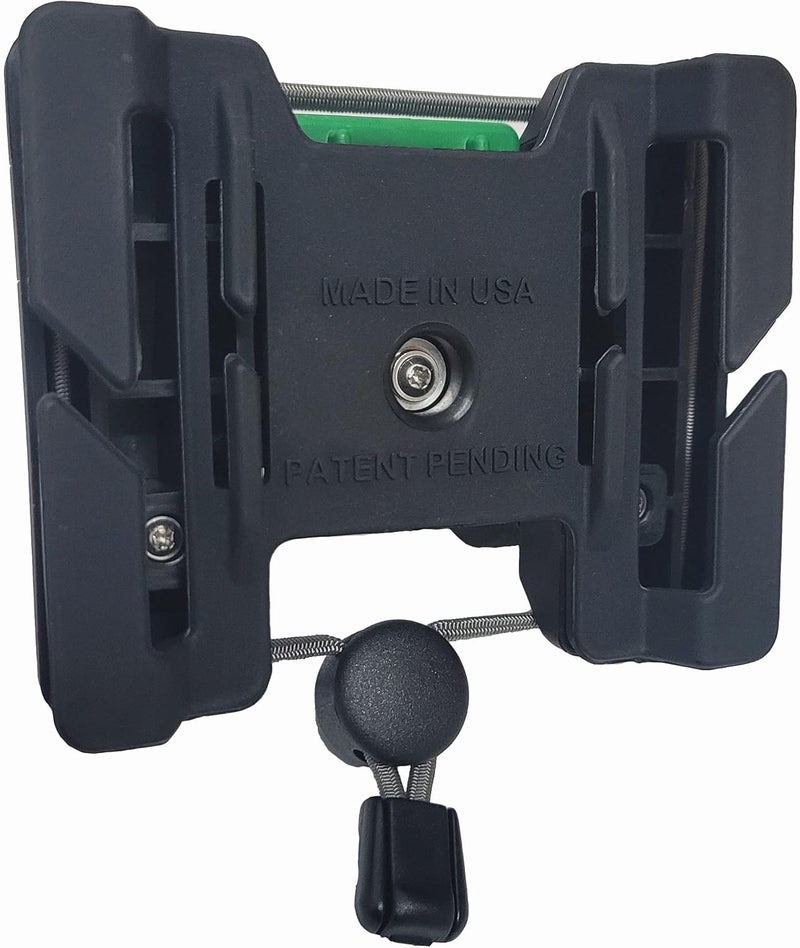 O'Pros O’Pros 3rd Hand Belt Clip Rod Holder for Fly Fishing and Spinning Rods… (Mossy Oak Original Bottomlands Camo) (Mossy Oak Elements Agua Camo) (Black) (Black) - Image 4