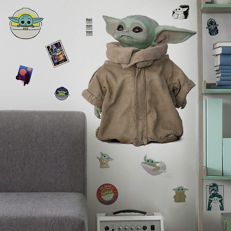 RoomMates Star Wars: The Mandalorian Grogu Peel and Stick Wall Decals by RoomMates, RMK4477SCS - Image 4