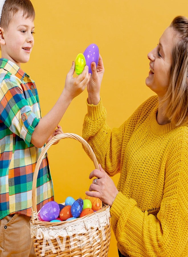 Aviski 18Pcs Assorted Size Large Small Iridescent Marble Easter Eggs for Kids Basket Bag Stuffers Fillers, Easter Hunt Game, Toys Filling Treats and Easter Theme Party Favor - Image 5