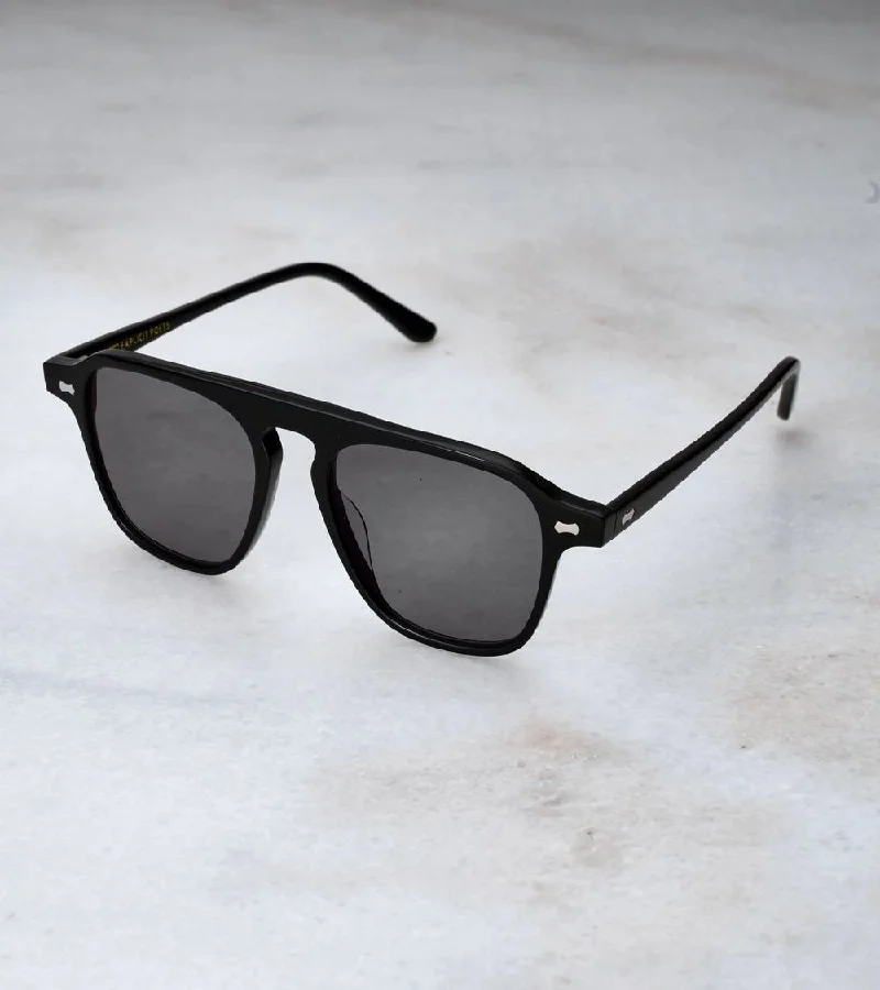 Explicit Poets Explicit Poets Unisex Daniel Black-Gray Stylish Sunglasses, A11EP1