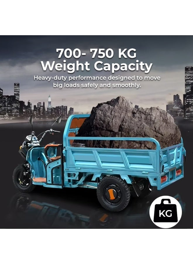 Megawheels Motorcycle Export Petrol Powered 200cc Cargo 3 Wheel Tricycle for Adults - Image 3