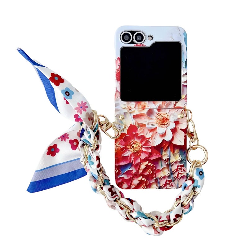 Cover Protective , , PC Embossed Pattern , for Samsung Galaxy Z Flip 6 for Family Use - Image 1