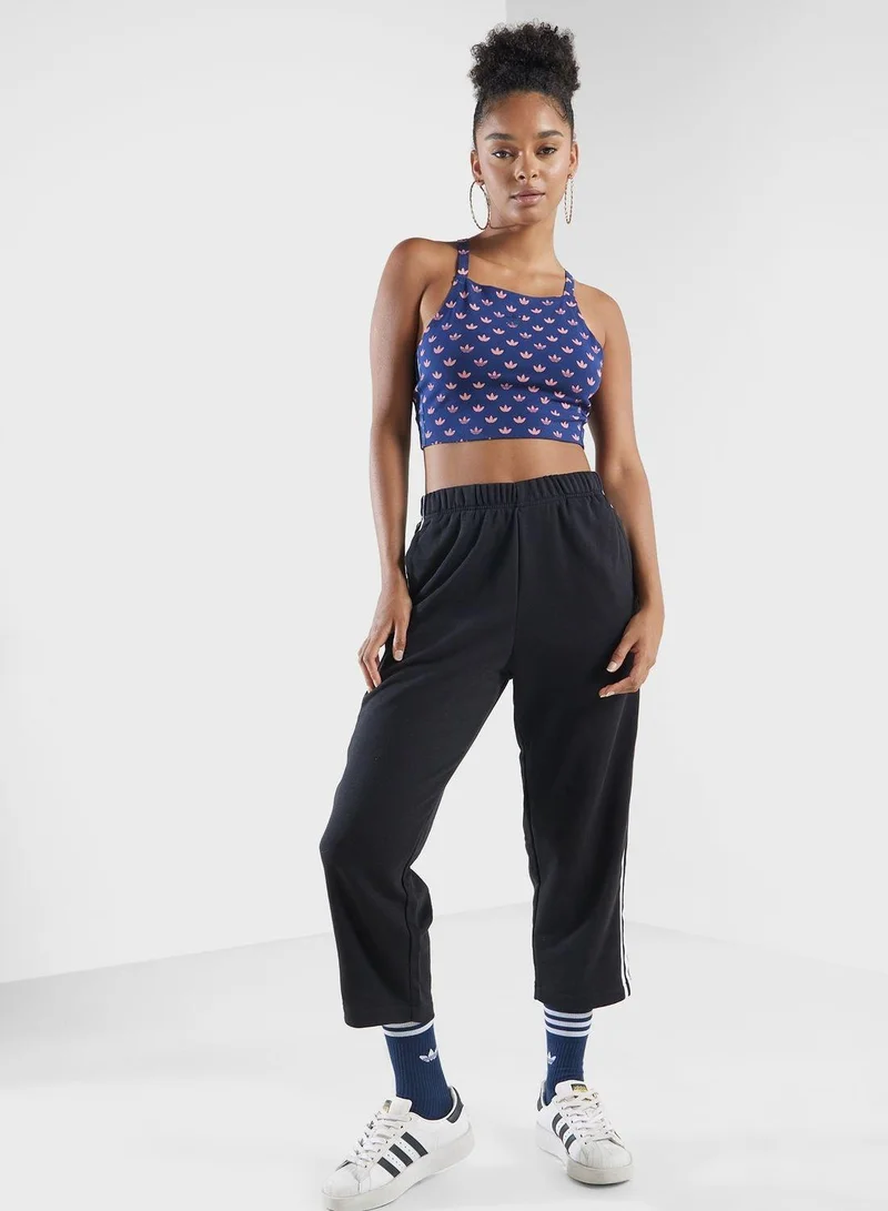 adidas بنطلون جوجر أسود نسائي أصلي