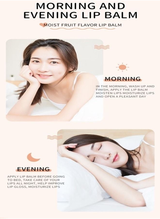 Zozu Sweet Peach Lip Balm 5.8 g A Gentle And Portable Moisturizer That Takes Care Of The Beauty & Health Of Your Lips  - Image 4